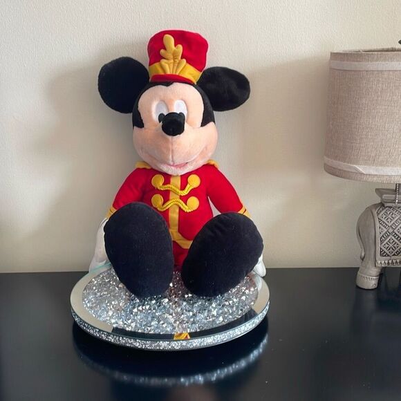 Disney Macy's Mickey Mouse Christmas Marching Band Conductor Plush Doll 23" - Picture 2 of 10